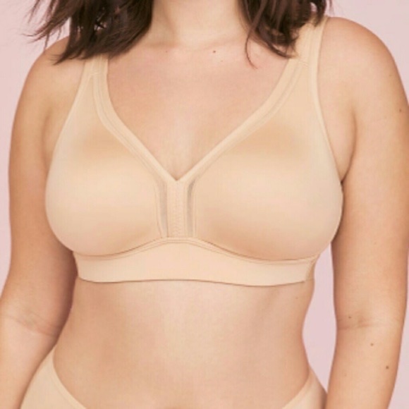 Lane Bryant / Casique Cooling No Wire Nude Bra! 38ddd - Picture 4 of 4